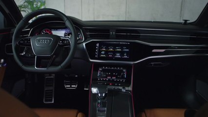 The new Audi RS 6 Avant Interior Highlights
