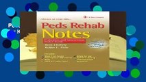 Peds Rehab Notes (Davis s Notes Book)  For Kindle