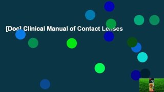 [Doc] Clinical Manual of Contact Lenses