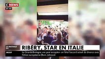 Franck Ribéry a surpris le monde du football en s'engageant hier avec la Fiorentina et il a reçu un accueil de star sur place