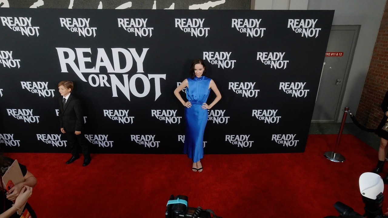 Elyse Levesque "Ready or Not" LA Premiere Red Carpet in 4K