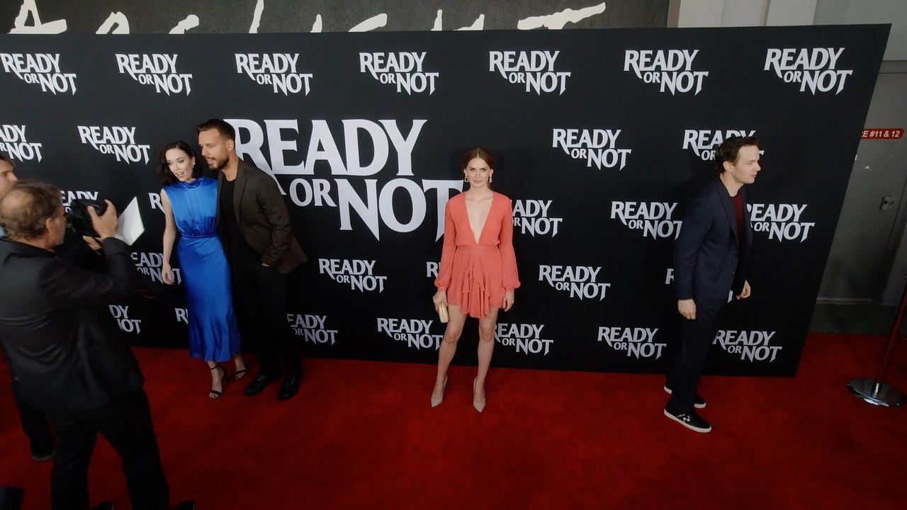 Hanneke Talbot "Ready or Not" LA Premiere Red Carpet in 4K