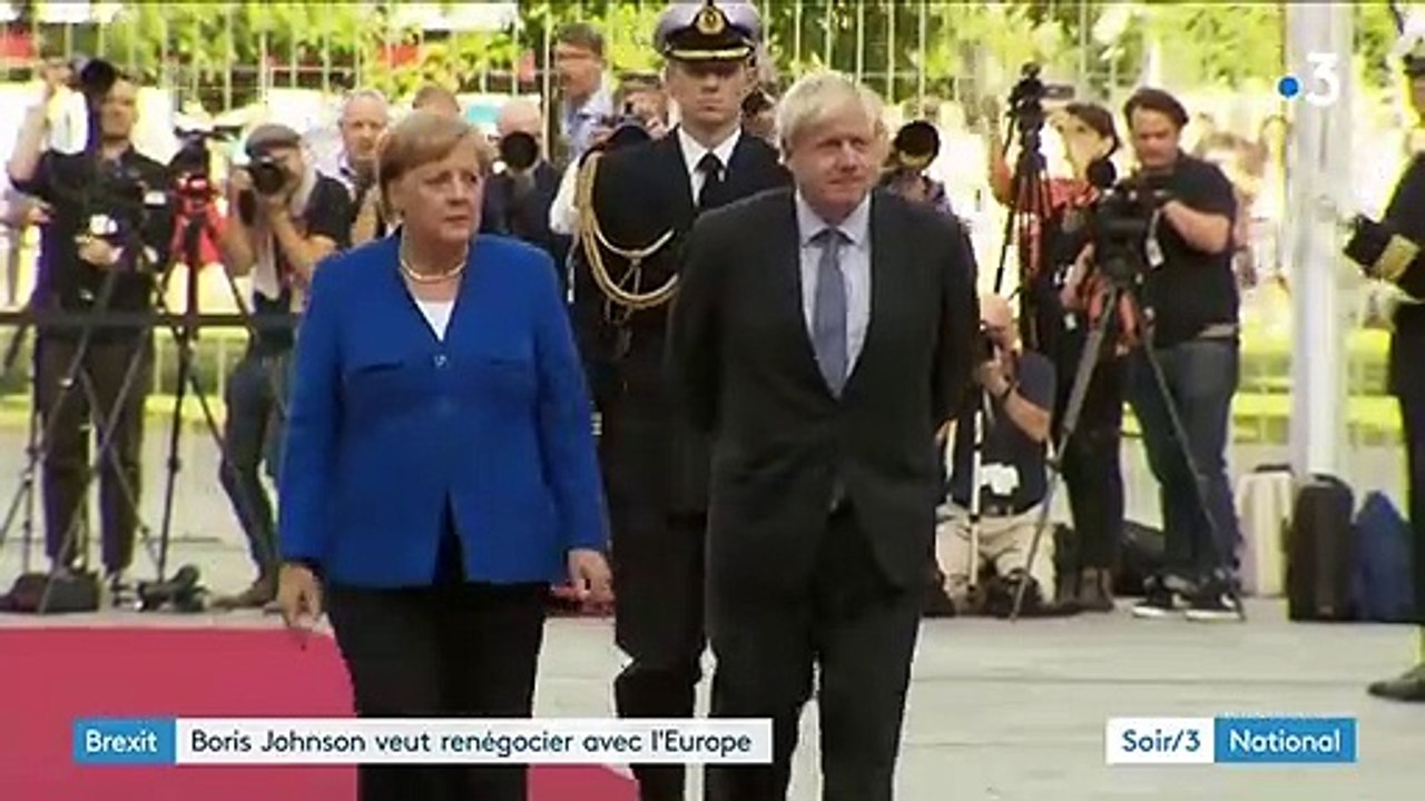 Brexit : le Royaume-Uni de Boris Johnson veut renégocier avec l'UE