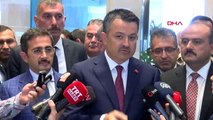 ANKARA-TARIM VE ORMAN BAKANI PAKDEMİRLİ THK UÇAKLARI İLE İLGİLİ AÇIKLAMALARDA BULUNDU-2