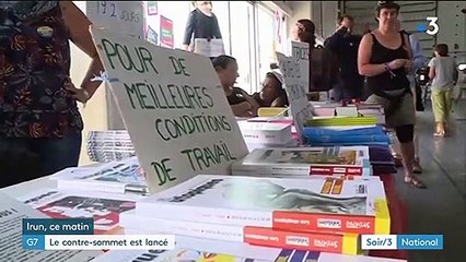 Le contre-sommet du G7 a débuté à Irun, en Espagne