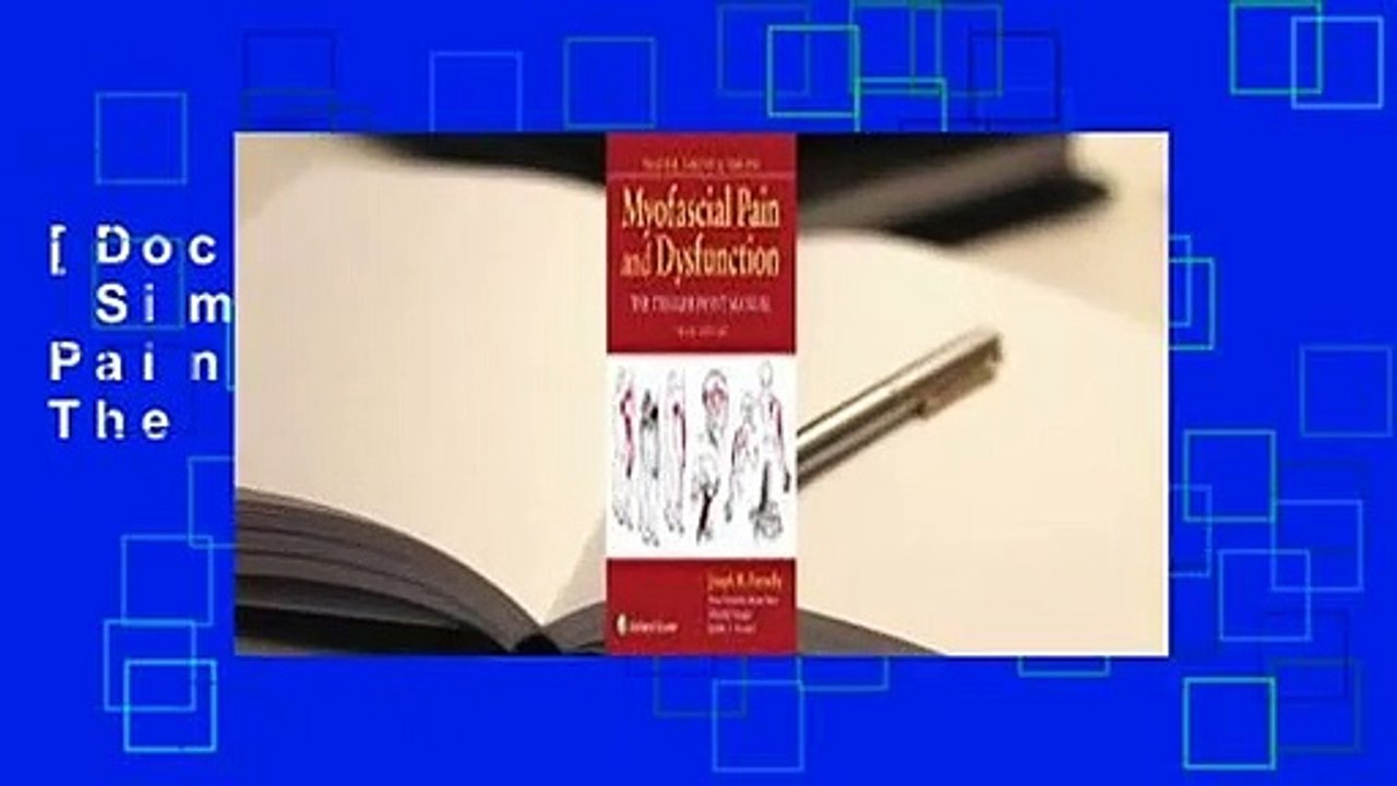 [Doc] Travell, Simons  Simons' Myofascial Pain and Dysfunction: The Trigger Point Manual