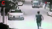Üsküdar’da nefes kesen hırsız polis kovalamacası kamerada