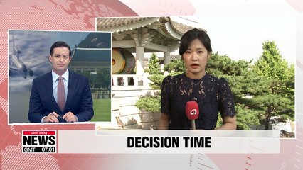 S. Korea expected to announce decision on Japan intel-sharing Thursday evening