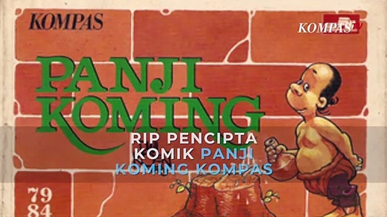 RIP Pencipta Komik Panji Koming Koran Kompas