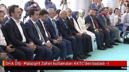 DHA DIŞ- Malazgirt Zaferi kutlamaları KKTC'den başladı -1