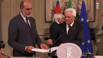 Roma - Dichiarazione del Presidente Mattarella al termine delle consultazioni (22.08.19)
