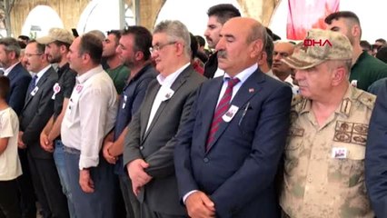 ADIYAMAN- Uzman Çavuş Ayhan Yanık son yolculuğuna uğurlandı