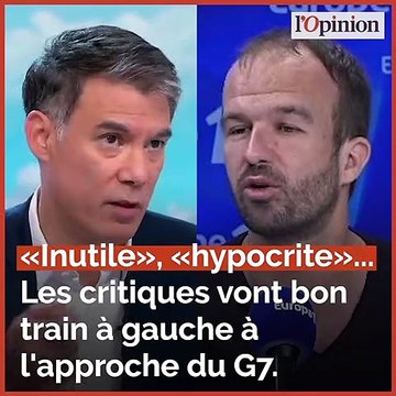 «Inutile», «hypocrite»... Les critiques vont bon train à gauche à l’approche du G7