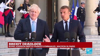 "The relationship between our two countries is essential and indestructible," says Macron