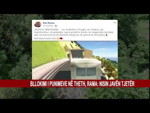 RAMA ZBULON PROJEKTIN: JAVËN TJETËR NIS NDËRTIMI I RRUGËS SË THETHIT