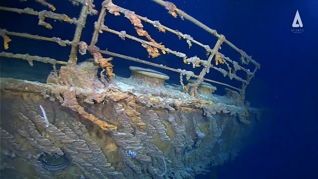 Découvrez les images incroyables du Titanic qui viennent d'être dévoilées et qui montrent que l'épave se détériore rapidement à cause de bactéries !