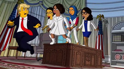 Le dessin animé "Les Simpson" se moque de Donald Trump en parodiant une chanson de "West Side Story" pour annoncer sa 31e saison - VIDEO