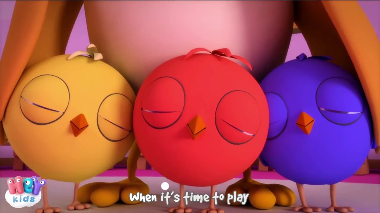 Chicks Song For Kids | Nursery Rhymes (Lyric Video)