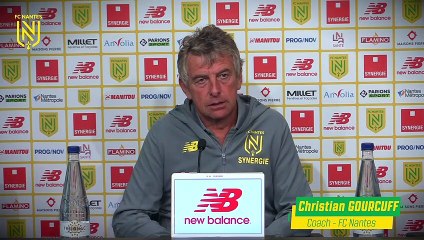 Christian Gourcuff avant Amiens - Nantes