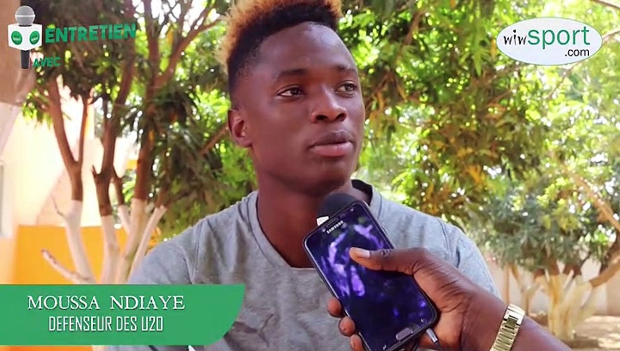Entretien avec Moussa Ndiaye Défenseur des U20