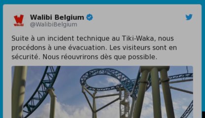 Un incident technique a nécessité l’évacuation des utilisateurs du Tiki Waka à Walibi