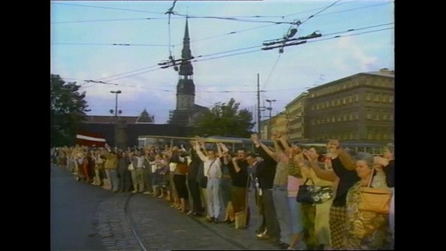 Прошло 30 лет с акции Балтийский путь