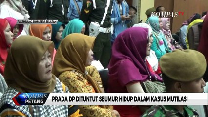 Prada Deri Pramana Menangis Dituntut Seumur Hidup dalam Kasus Mutilasi