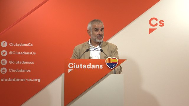 Cs critica las amenazas del Govern y exige la dimisión de Torra y elecciones anticipadas