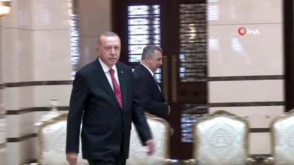 4 ülkenin büyükelçisi Cumhurbaşkanı Erdoğan'a güven mektubu sundu