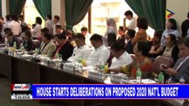 House starts deliberations on proposed 2020 nat'l budget