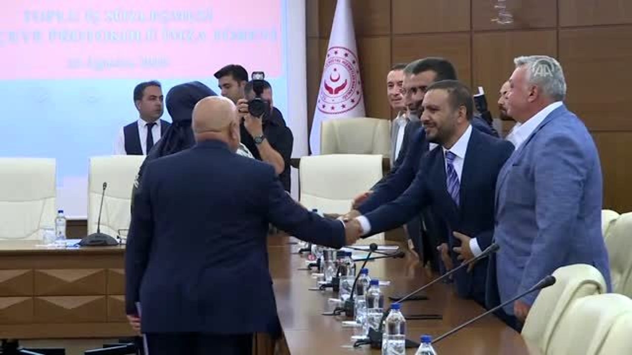 Bakan Selçuk: "Amacımız sadece alın terinin hakkını vermek ve bu konuda da uzlaşıyı sağlamak oldu"