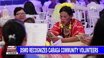 DSWD recognizes Caraga community volunteers