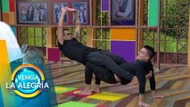 ¡Flotar en conjunto! La yoga del día en parejas con Alejandro Maldonado. | Venga La Alegría