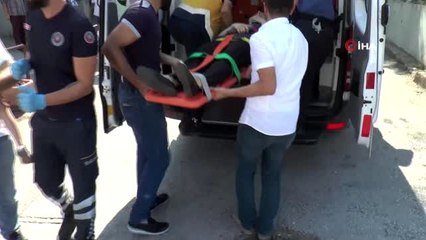 Üniversiteye kayda gelen aile freni patlayan otomobilde ölümden döndü