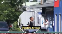 Neymar'a büyük şok... Bu görüntüler bugün Paris'te çekildi...