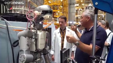 إطلاق مركبة سويوز إم إس-14 وعلى متنها "روبوت بشري" فضائي