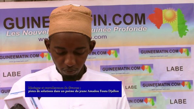 Mariages et recrudescence de divorces_: pistes de solutions dans un poème du jeune Amadou Fouta Djallon