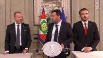 Roma - Consultazioni. Lega Salvini premier (22.08.19)