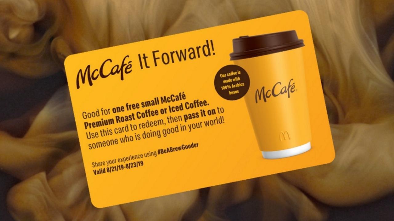 Every American Can Get a Free McCafe Coffee—As Long As Nobody's a Jerk About It
