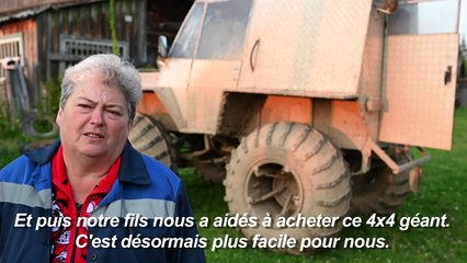 En Sibérie, la tournée de la factrice en "monster truck" à travers la taïga