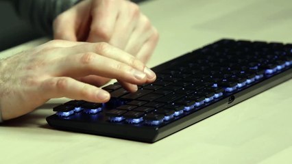 The World's Thinnest Mechanical Keyboard