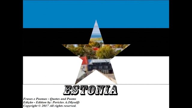 Flags and photos of the countries in the world: Estonia [Quotes and Poems]