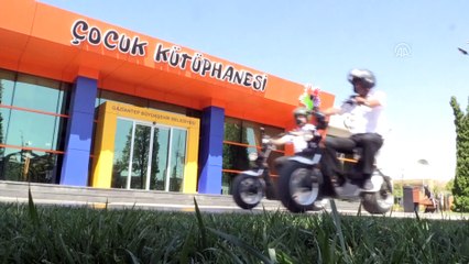 Millet Bahçesi'nin scooterli güvenlik görevlileri - GAZİANTEP