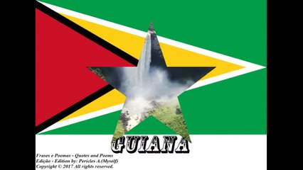 Bandeiras e fotos dos países do mundo: Guiana [Frases e Poemas]