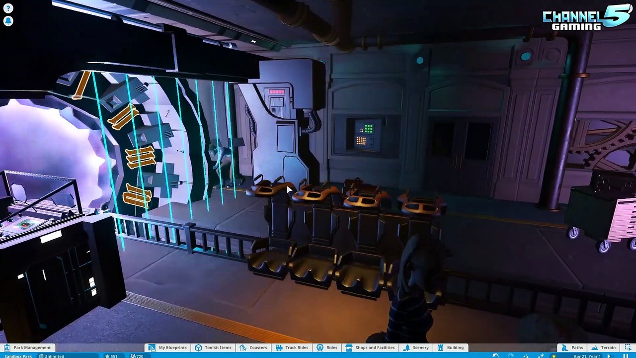 Chronologica: Motion Robotic Arm Dark Ride! Ride Spotlight 95 #PlanetCoaster