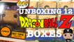 Dragonball z Funko Pop Future Trunks Metallic Chase Capsule  Corps Hot Topic Box 12 Boxes Unboxed