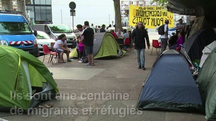 Près de Paris, la vie en suspens de migrants latino-américains