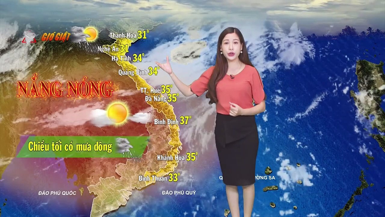 Dự báo thời tiết ngày 23/8/2019 | Bản tin thời tiết mới nhất hôm nay