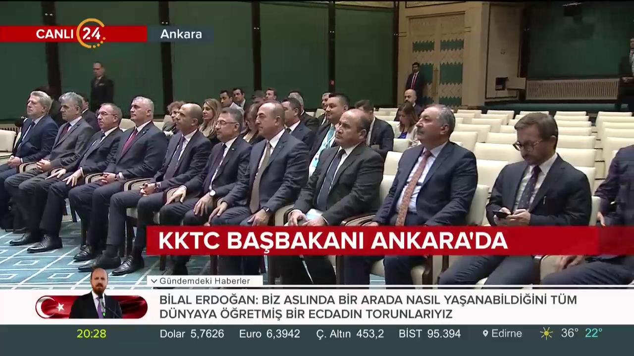 KKTC Başbakanı Ankara'da