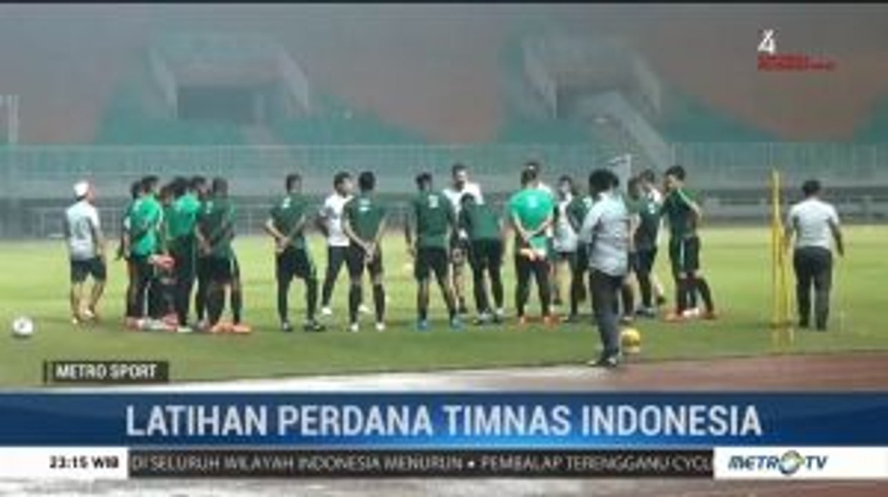 Persiapan Kualifikasi Piala Dunia, Timnas Indonesia Lakukan Latihan Perdana